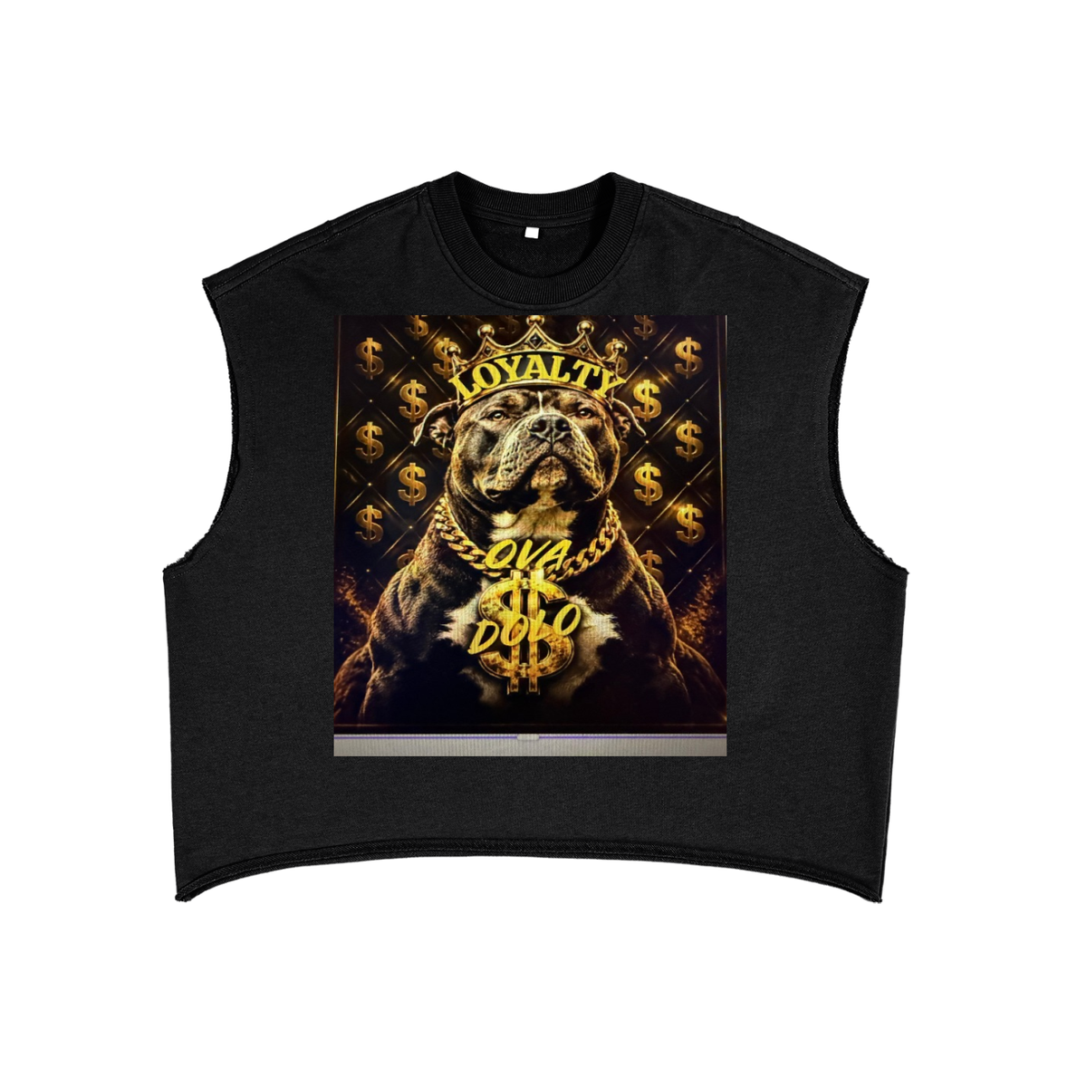 French Terry Boxy Tank Top