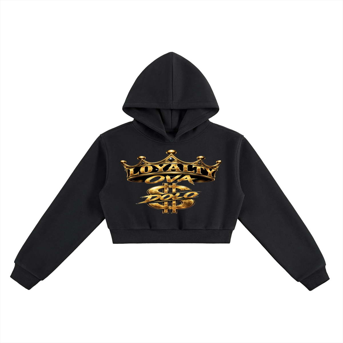 Essential Cropped Hoodie