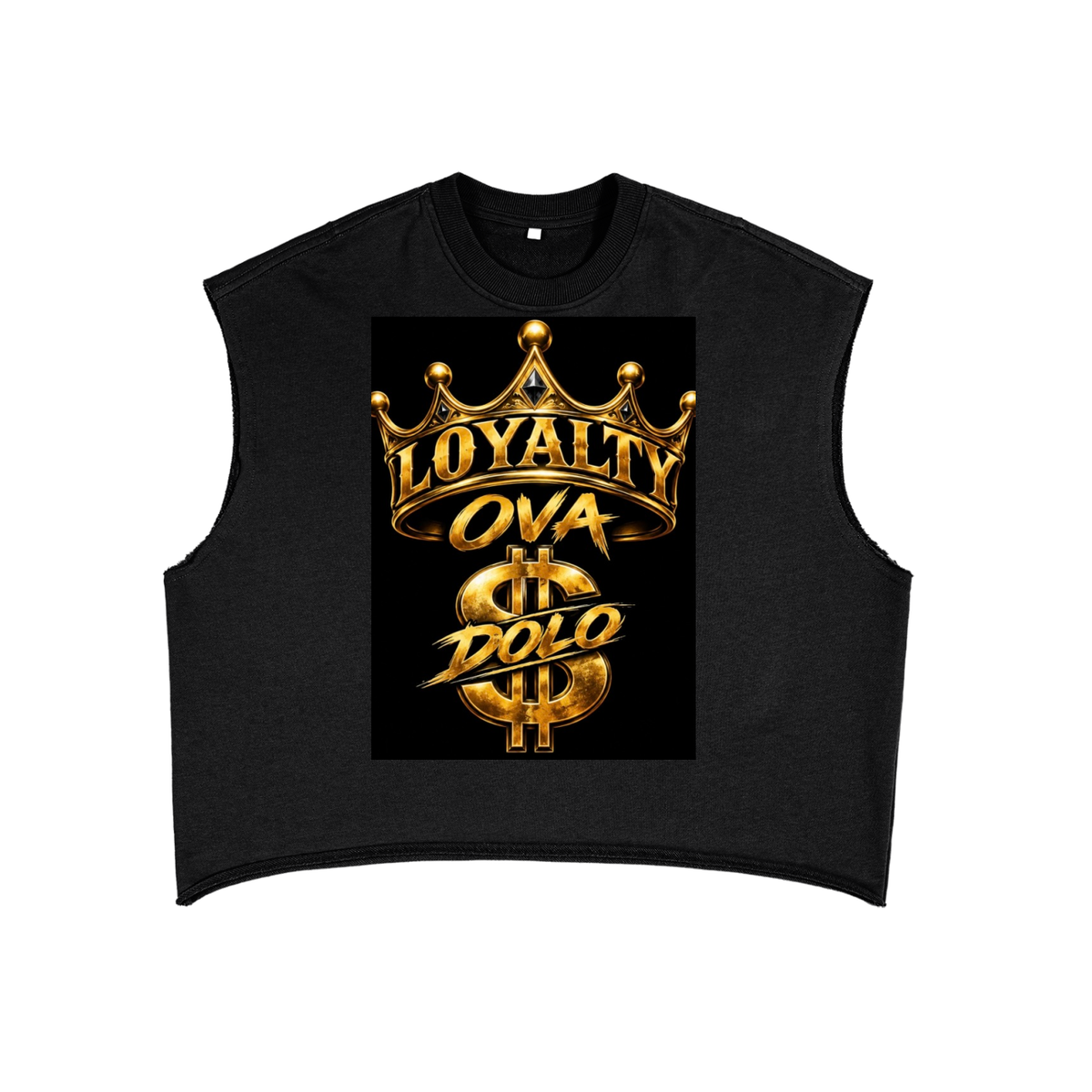 French Terry Boxy Tank Top