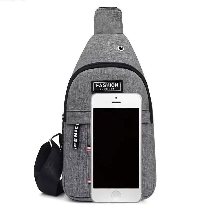 Men's Canvas Chest Bag