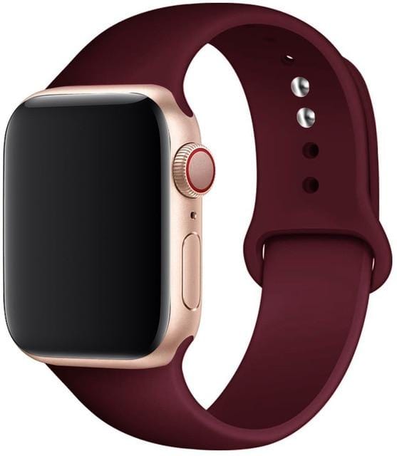 Silicone Strap Apple Watch Bands